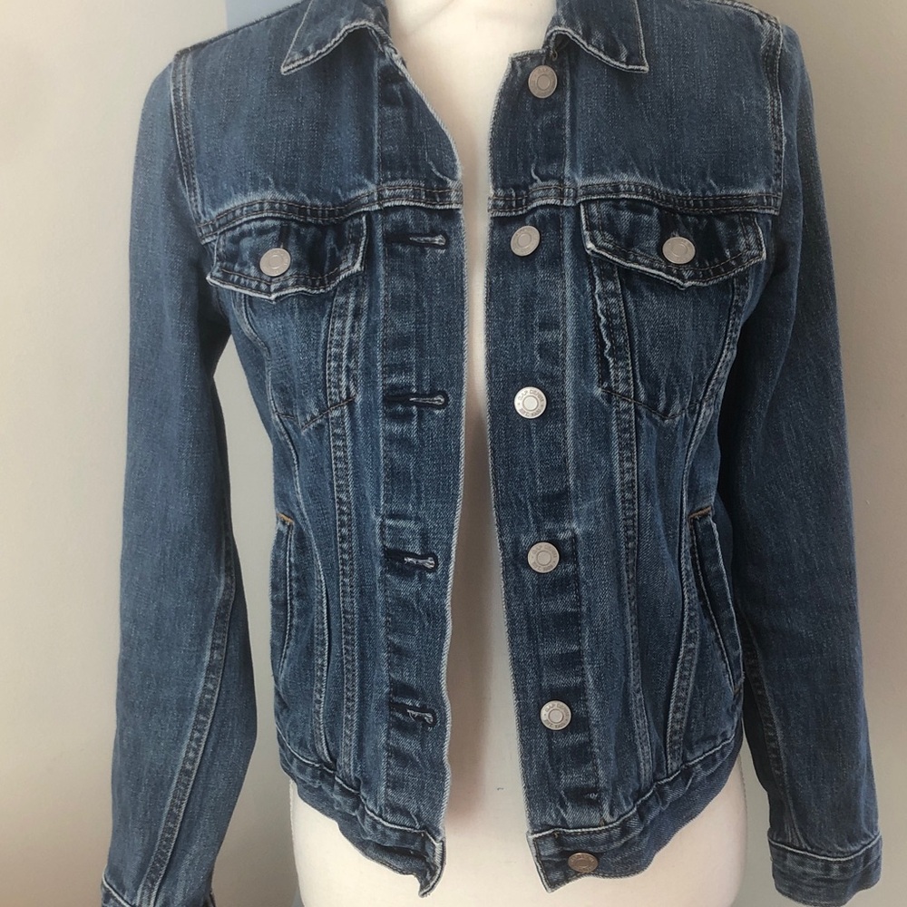 Gap Women's Denim Jacket - Blue